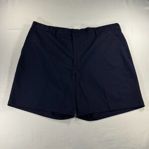 Cintas ComfortFlex Mens 42 Navy Blue Work Shorts Uniform Utility Twill 741-20
